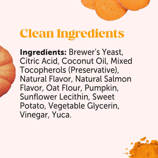 Allergy Skin Health - Allergy Itch Relief, Fish Oil for Dogs, Probiotics for Healthy Skin, Shiny Coats, Helps Reduce Normal Shedding, Soft Chews for Healthy Skin & Coat - 90 Ct (Salmon)